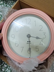 移民 清屋 全新 無用過 Bruno SWEET Pastel wall clock 時鐘 掛鐘  掛牆鐘 座枱鐘 pink