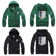 Attack on Titan Hoodie Coat Shingeki no Kyojin Legion Hoodie Scouting Legion Hooded Jacket Coat Cosp