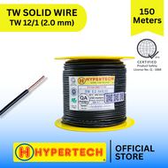 Hypertech TW Solid Wire # 12/1 - 150meters - Pure Copper Electrical Wire - Proudly Philippine Made