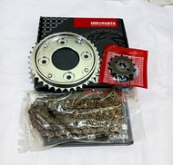 gear set kwb indopart buat motor honda  blade revo absolute revo fit new