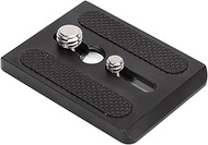 Quick Release Plate, Universal Quick Release Plate for Tripod with 1/4 Inch, 3/8 Inch Screws, Tripod