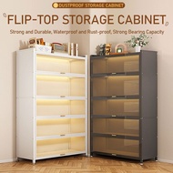 Kitchen Island Organizer Rack Pantry Cabinet Dish Storage Spice Microwave Oven Multipurpose Stainles