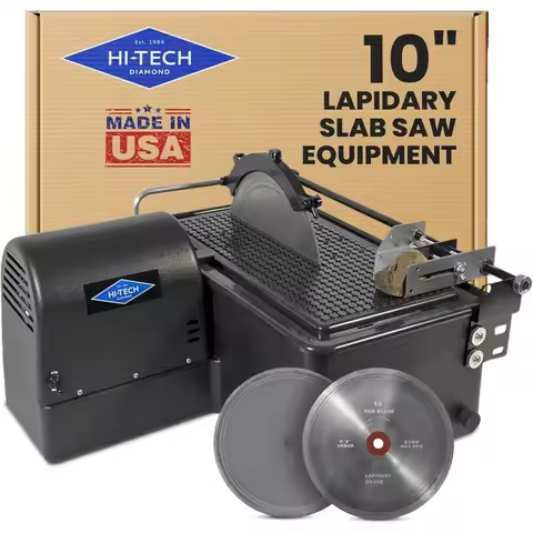 High quality Hi-Tech Diamond -Lapidary Equipment Slab Saw - Glass,Machine Rock for Cutting Rocks,Wet