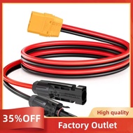 10AWG Solar Panel Connector to XT90 Female Adapter Cable XT90 Female Adapter Cable 10AWG Solar Panel