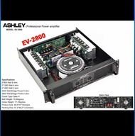POWER AMPLIFIER ASHLEY EV2800 EV 2800 GARANSI BISA COD