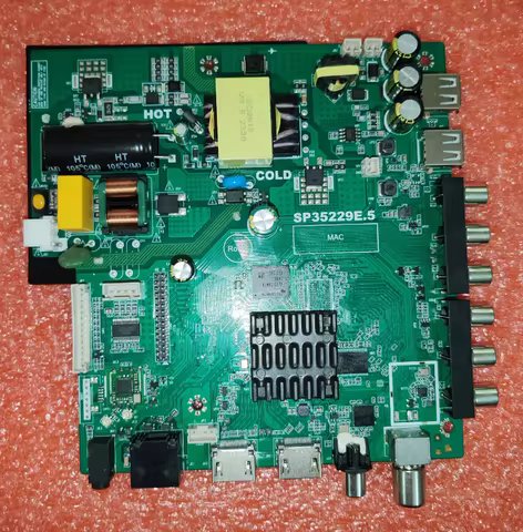 SP35229E.5 sp352t29e.52xt WiFi network three in one TV motherboard, tested well, physical photo fo 3