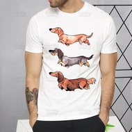 Cute Dachshund Men's Shirt