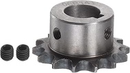 HARFINGTON 06B Roller Chain Sprocket 14T Pitch 3/8" 17mm Bore A3 Carbon Steel Motor Drive Gear