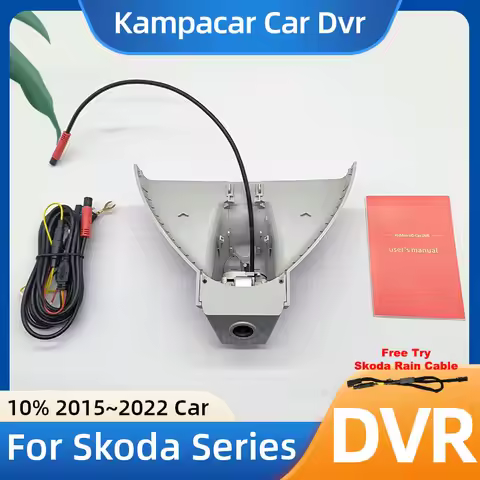 New 1K 2K 4K Plug and Play SKD06 Car Dvr Dash Cam DashCam For Skoda Superb 3 Combi Lauren Octavia 5e