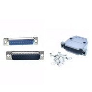 Db-25 male connector + db25 plastic Cover/db25 male connector + Cover