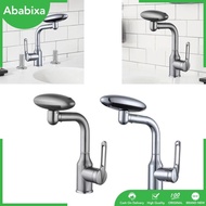 [Ababixa] Kitchen Sink Faucet Water Saving Tap Plumbing Replacement Modern Valve Core Degree Swivel Faucet Extender