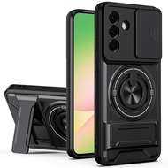 A56 5G Armor Case For Samsung Galaxy A56 Case Shockproof Slide Lens Protector Phone Cover For Samsun