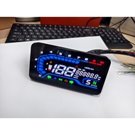Universal 12V LED Waterproof Digital Motorcycle RPM Speedometer Modify Panel Digital Meter assembly