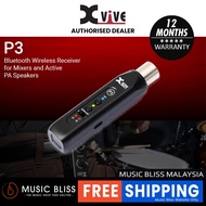 Xvive P3 Bluetooth Wireless Receiver for Mixers and Active PA Speakers