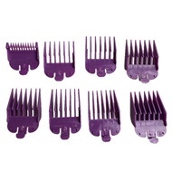 8 Pcs Universal Hair Clipper Limit Combs Guide Size Replacement Set Accessory
