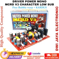 Driver Power Amplifier MCRD V3 Mono Low Sub
