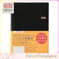 NOLTY 2026 Weekly Planner April Start Black - A5 & B5 Sizes Available
