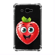 for Samsung Galaxy Tab A 7.0 (2016) SM-T280 SM-T285 7.0 Cute fruit Smile happy face watermelon Straw