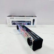 ORI HOT SALE V900 Family Karaoke Bluetooth Speaker Sound Bar with Wireless Mic HIFI Sound Transparen