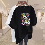 Oversized T-shirts Wanita Women's Distro T-shirt/s Oversized Streetwear T-shirts Distro T-shirt/s T-