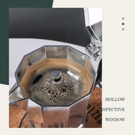 Moka Pot Italian Coffee Machine Espresso Aluminum Geyser Coffee Maker Latte Stove Classic Coffee Bar