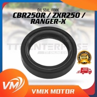 CBR250R / ZXR250 / RANGER-X OIL SEAL, FORK CBR250 R CBR 250R RANGER X RANGERX ZXR 250 FRONT FORK SUS