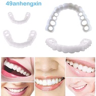 ANHENGXIN Teeth Accessories Cover Silicone Snap On Smiling Teeth Beauty Cosmetic Teeth False Teeth V