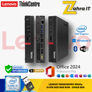 LENOVO THINKCENTRE M920Q TINY PC / 8GB RAM DDR4 / 256GB SSD] HEAVY DUTY / ULTRA SLIM / WIN10