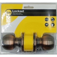 YALE cylindrical door lock knob set without keys 60mm (vCA4142 US11)