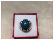 【關西玉石】《印尼藍寶男戒指4》一只6000元