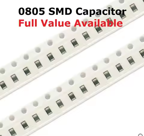 200PC 0805 50V 104 154 224 334 474 105 K/M/Z Ceramic Capacitor 220NF 330NF 470NF100NF 150NF 1UF 0.1/
