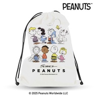 Bundanjai (Bag) PN1-Drawstring Backpack: PEANUTS-1D Drawstring Backpack (PN1D-DTB-OWH34) W34xH43 cm.