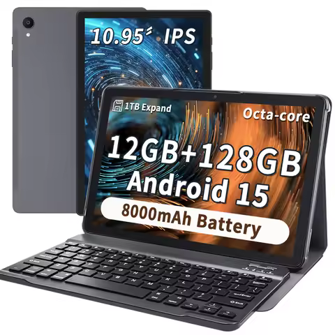 Paitanry WIFI6 10.95 Inch Android 15 Tablet 12GB+128GB 8000mAh Unisco T606 Octa Core Dual Speakers 2
