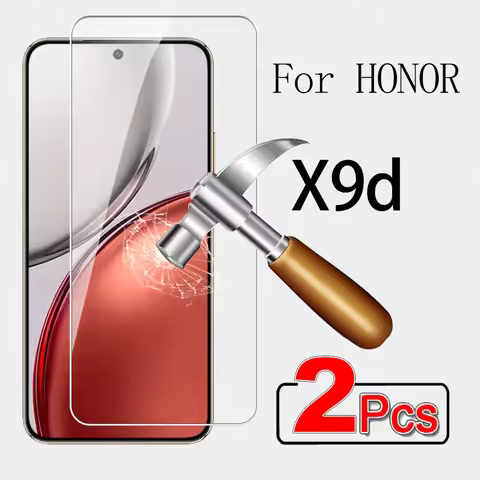 2Pcs Screen Glass For Honor X9d Tempered Glass Cover HonorX9d Honar Honer X9 X 9 D X 9d 5G 2025 Full