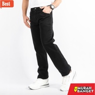 Shopee Gizmo recommended product Regular Black Basic Denim Jeans