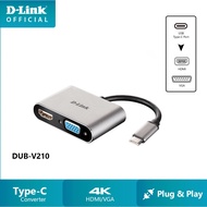 D-Link DUB-V210 USB TYPE C to HDMI/VGA Adapter