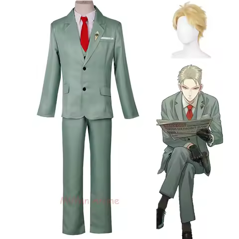 Anime Spy X Family Cosplay Loid Forger Cosplay Costume Anime Spy Family Cos Twilight Costume with Co