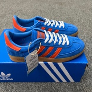 Men's Shoes Adidas Originals Handball Blue LOW TOP Men's Casual Shoes