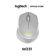 ⚡️ของแท้ ขายดี⚡️MOUSE (เม้าส์ไร้สายไร้เสียงคลิก) LOGITECH M331 WIRELESS SILENT PLUS CORDLESS รับประก