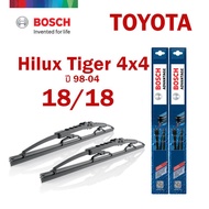 ใหม่ล่าสุด 2019  Bosch ใบปัดน้ำฝน รุ่น Advantage สำหรับ โตโยต้า Toyota Hilux Vigo Mighty Tiger Vios Hiace Fortuner Yaris Corolla Altis Wish Camry Innova ทนทาน คุณภาพสูง ปัดสะอาด มองเห็นได้ดียิ่งขึ้น 14 16 17 18 19 20 21 22 24 26 ราคาต่อคู่