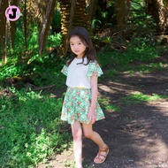 ILOVEJ Kids Dumble Garden Floral Skirt
