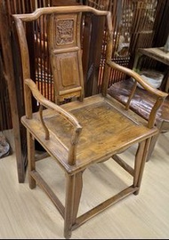 傳統Classic Chinese style antique elm wood chair Wooden Chair老榆木古董實木椅