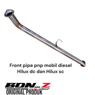 Diesel carknalpot frontpipe pnp car Hilux sc 2kd Hilux dc 2kd Hilux dc 2gd Hilux sc 2gd