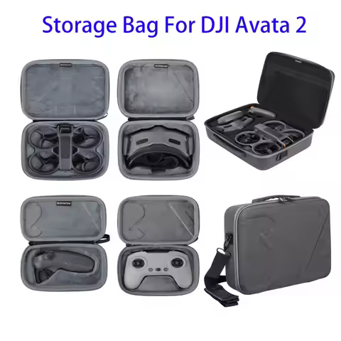 Storage Handbag for DJI Avata 2 Case Goggles 3 Portable Carrying bag for DJI Avata 2 FPV Drone Acces