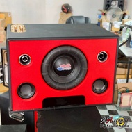 ลำโพงบลูทูธซับ 10 นิ้วโดนัทใหญ่ ว้อยซ์คู่ DIY ดอกเสียงกลาง 4 นิ้วมิดโลคู่ แอมป์ D900 คาราโอเกะ