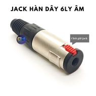 6mm soldered wire jack, 6mm soldered wire jack
