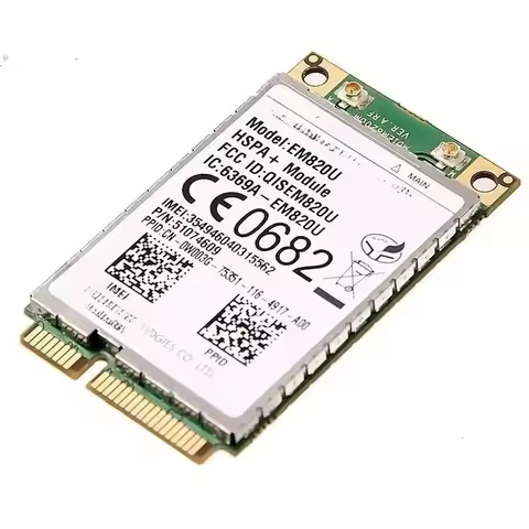 card for Unlocked HuaWei EM820U Wireless 3G WWAN 21Mbps HSPA+ GSM/EDGE/GPRS PCI-E Card