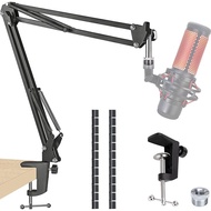 Boom Arm Mic , Suspension boom arm，Adjustable Suspension Boom Scissor Arm Stand for HyperX QuadCast,
