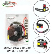 Domino Right Motorcycle Switch On Off & Starter Universal Switch