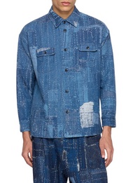 FDMTL BORO PATCHWORK SHIRT JACKET